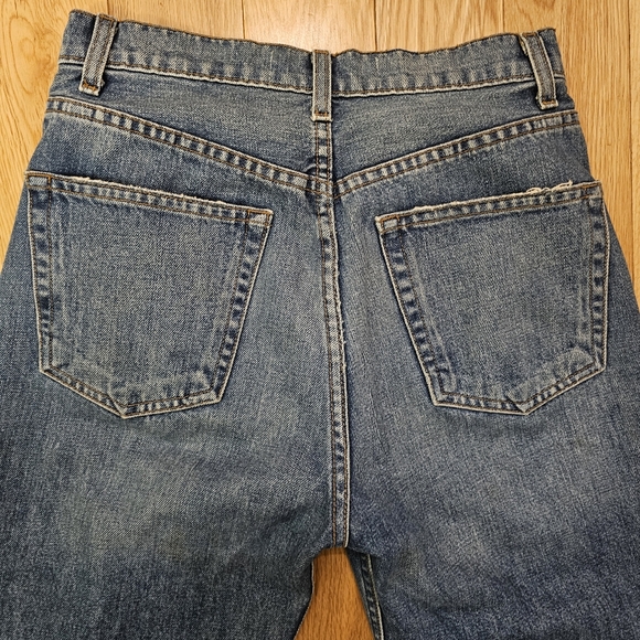 Reformation Cynthia High Relaxed Straight Leg Denim Jeans Blue San Lucas size 25 - Picture 7 of 11